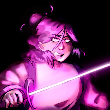 Radio, one of my D&D player's characters.